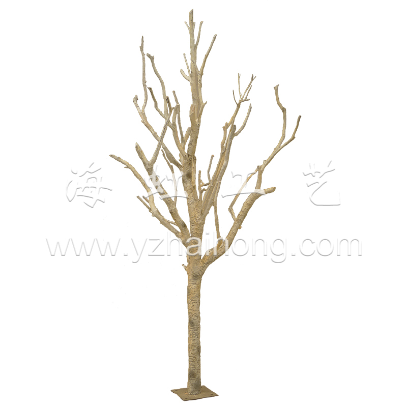 White birch tree pole (fiberglass)